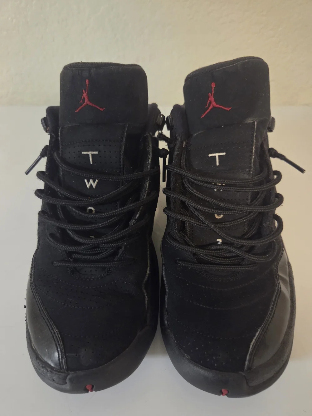 Jordan Men's Black Retro 12 Basketball Shoes